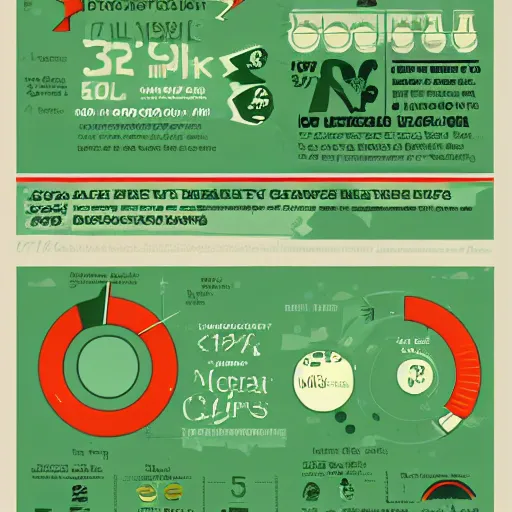 Image similar to a infographic about terrarium in the style of 1920