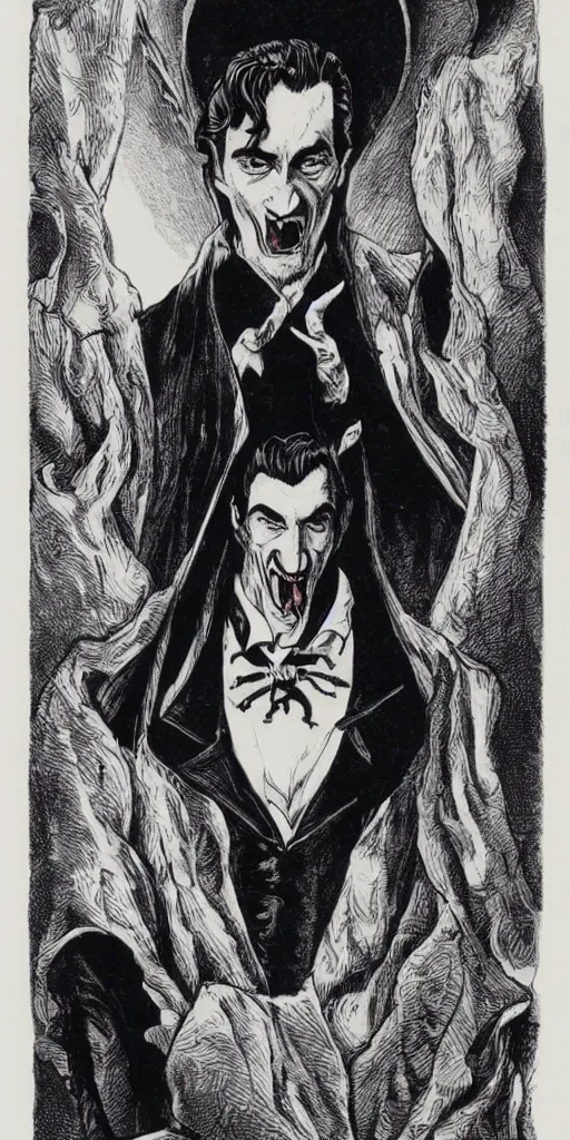 Image similar to dracula