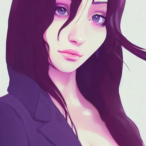 Image similar to a beautiful christina hendricks kat dennings kim kardashian nicki minaj alluring instagram model by guweiz and wlop and ilya kuvshinov and artgerm and makoto shinkai and studio ghibli, symmetrical eyes, aesthetic, gorgeous, stunning, alluring, attractive, artstation, deviantart, pinterest, digital art