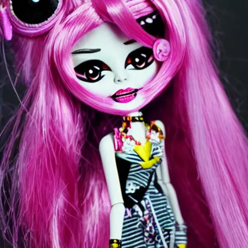 Prompt: monster high doll