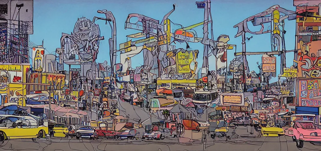 Image similar to los angeles by lou romano