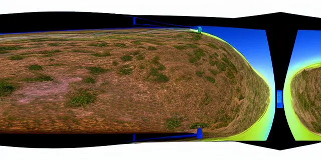 Prompt: equirectangular 360 spherical panoramic of the human digestion system, fov 90 degrees, horizon centered, yaw 0 degrees