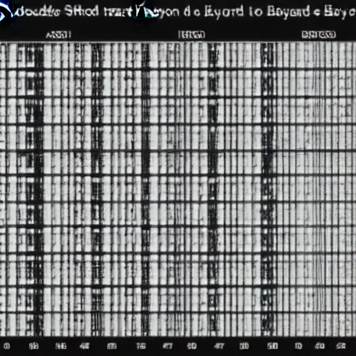 Image similar to audio spectrum of a ghost speaking to loved ones from beyond the grave