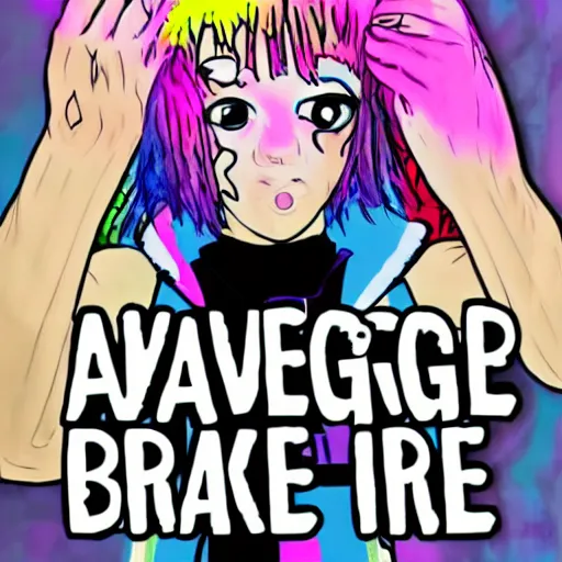 Image similar to average breakcore fan