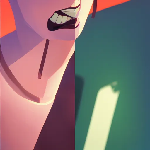 Image similar to face icon stylized minimalist beetlejuice, loftis, cory behance hd by jesper ejsing, by rhads, makoto shinkai and lois van baarle, ilya kuvshinov, rossdraws global illumination