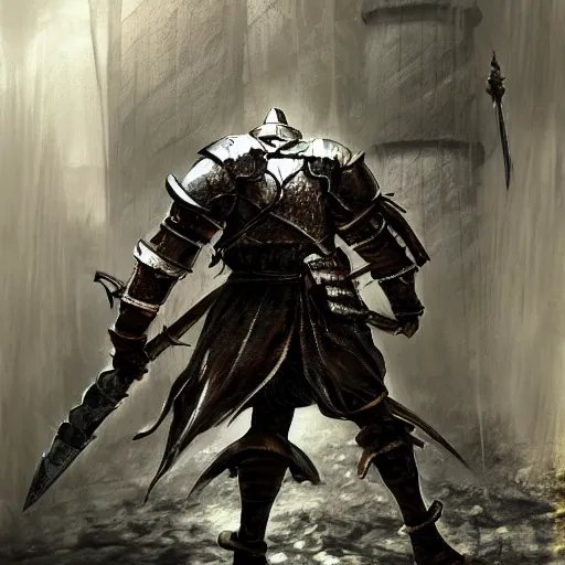 Prompt: dark souls concept art