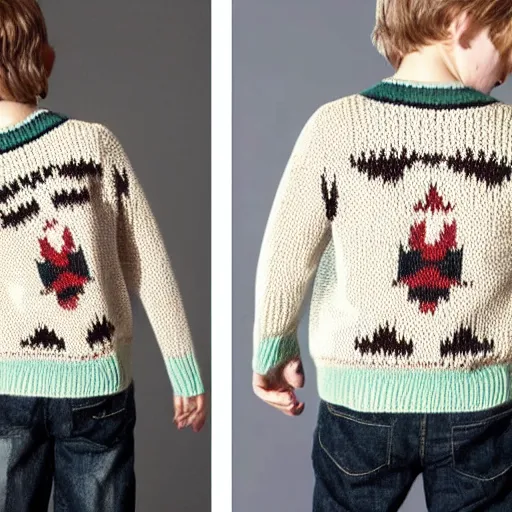 Image similar to covid - 1 9 spike protein graphic sweater knitting pattern for children intarsia chart picture jumper in dk yarn vintage