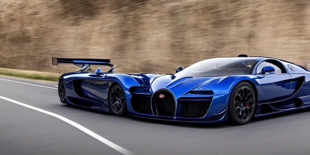 Prompt: 2022 Bugatti EB110