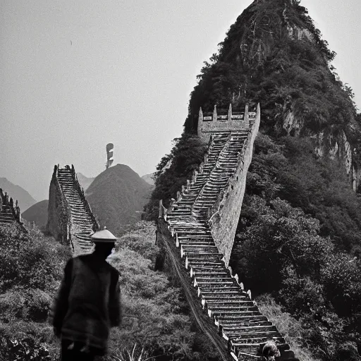 Image similar to Giants roaming in China 35mm film photograph