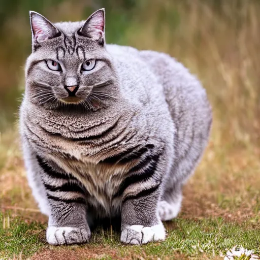 Prompt: big chungus cat, photo, detailed, 4k