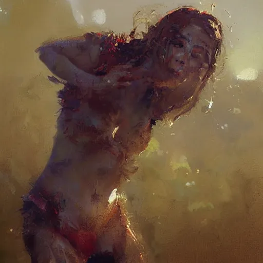 Image similar to roly-poly, oil painting, by Greg Rutkowski