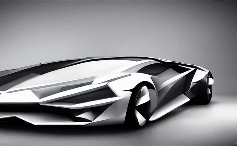 Prompt: futuristic lamborghini concept car , digital art, ultra realistic, ultra detailed, art by pininfarina