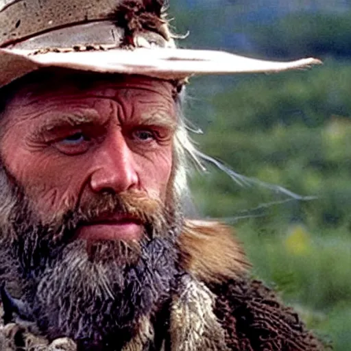 Prompt: Jeremiah Johnson nods approvingly