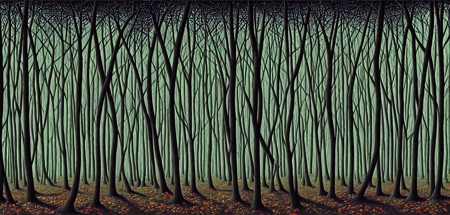 Image similar to dark forest by gonsalves rob
