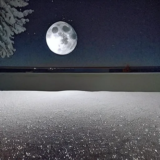 Image similar to Moonlight reflects off the front of my bed. Could it actually be the frost on the ground? I look up to view the bright moon, And look down to reminisce about my hometown.