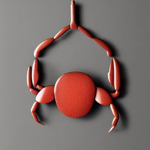 Image similar to wall hanger with crab shape, product photo