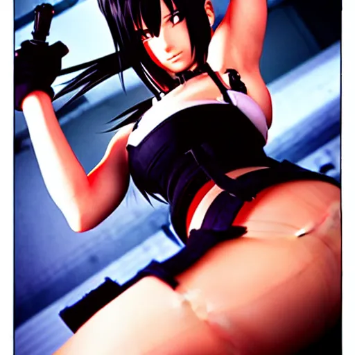 Image similar to tifa lockheart by masamune shirow