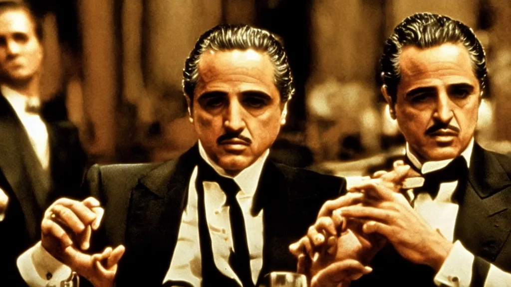 Prompt: The Godfather movie