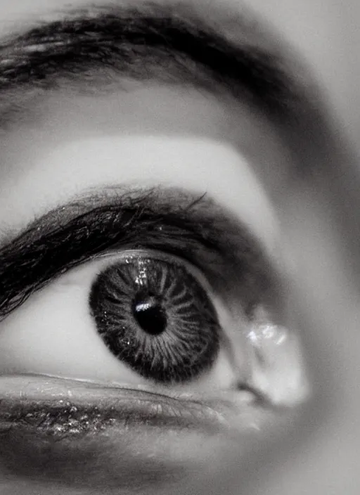 Prompt: portrait of a stunningly beautiful eye, multiplied