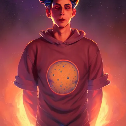Prompt: an cosmic horror lithograph of jughead, by stanley artgerm lau, wlop, rossdraws, james jean, andrei riabovitchev, marc simonetti, and sakimichan, tranding on artstation