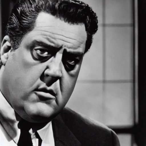 Prompt: raymond burr as perry mason in the young days