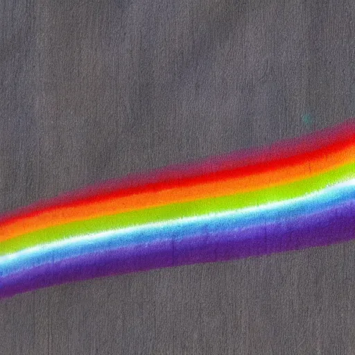 Prompt: a rainbow