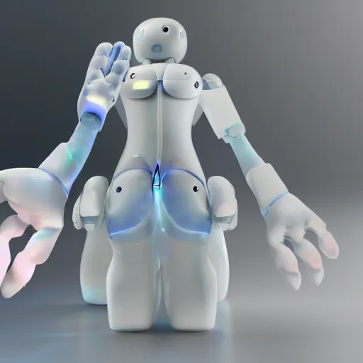 Image similar to soft robot with translucent skin and human organs