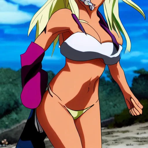 Prompt: miruko from my hero academia, bikini,