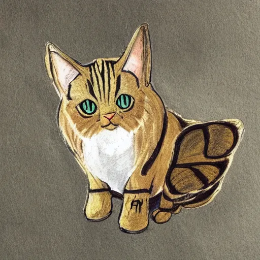 Prompt: a fluttercat