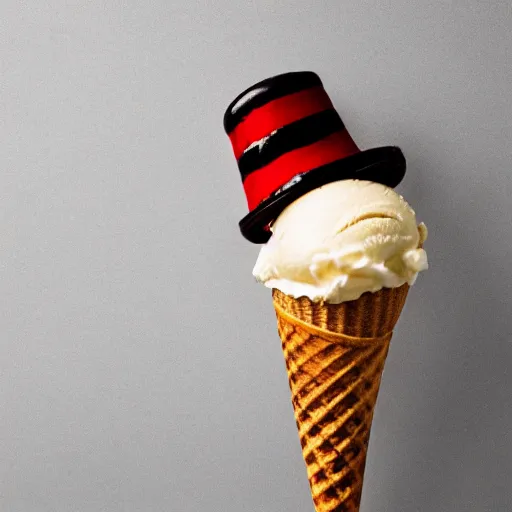 Image similar to freddy kruger as a ice cream on a stick, realistic photography, high detailed