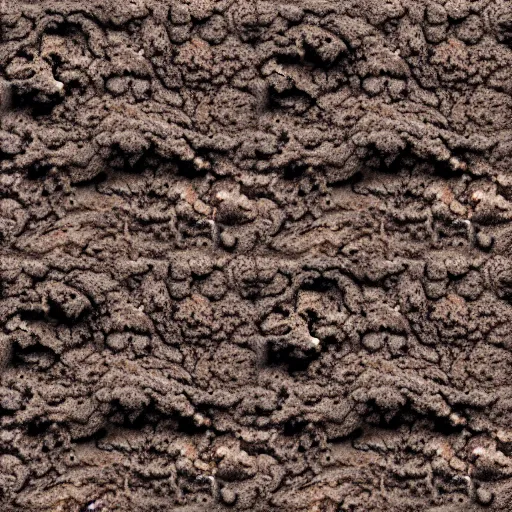 Prompt: Muddy soil, diffuse texture, seamless