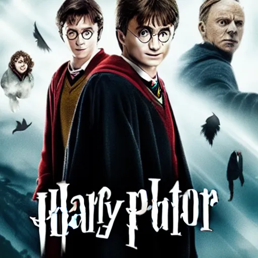 Prompt: harry potter 8th movie poster