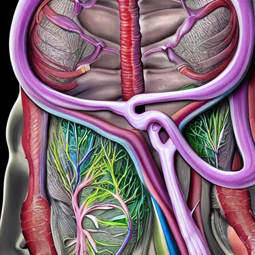 Prompt: anatomic picture of unicorn internal organs, with organs signed, high resolution, 8 x, hd, trending on twitter