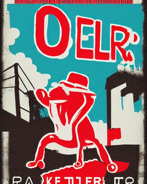 Image similar to a poster by atelier populaire