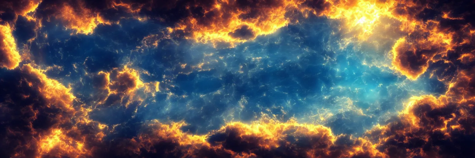 Image similar to endless sky, epic digital art, wallpaper