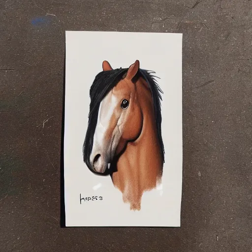 Image similar to kanye west as a horse