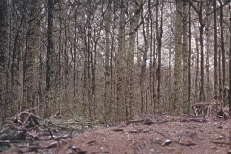 Prompt: a movie still by walerian borowczyk, forest, technicolor, high definition, remastered, wide angle, 7 0 mm, wide shot, cinematic