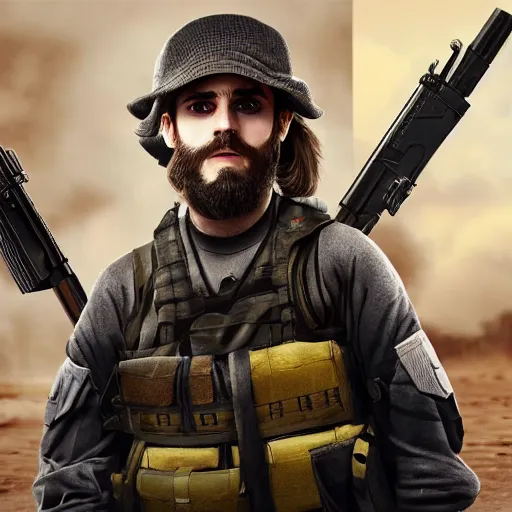 Image similar to Emma Watson a dressed as Catalan Terrorist in CSGO ,hyperrealistic, 8k UHD, studio photography, high quality, high detail, stunning lighting