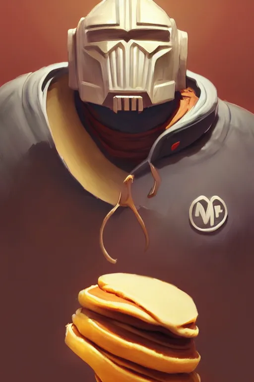 Prompt: mf doom as cooking pancakes animation pixar style,, fun, incredible detail, lighting poster by magali villeneuve, artgerm, jeremy lipkin and michael garmash, rob rey and kentaro miura style, trending on art station