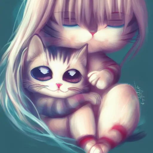 Cute anime cat pfp by CherryDoesStuffYT on DeviantArt