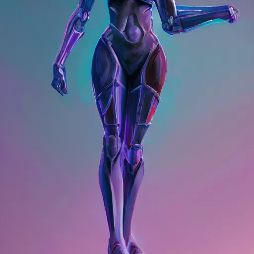 Prompt: beautiful painting of Cortana From Halo, gorgeous beautiful holographic woman, standing in a contrapposto pose against a black background, full body, Detailed, 8K, RAW, featured in artstation, octane render, cinematic, elegant, intricate, digital art by Ruan Jia and Mandy Jurgens and Artgerm