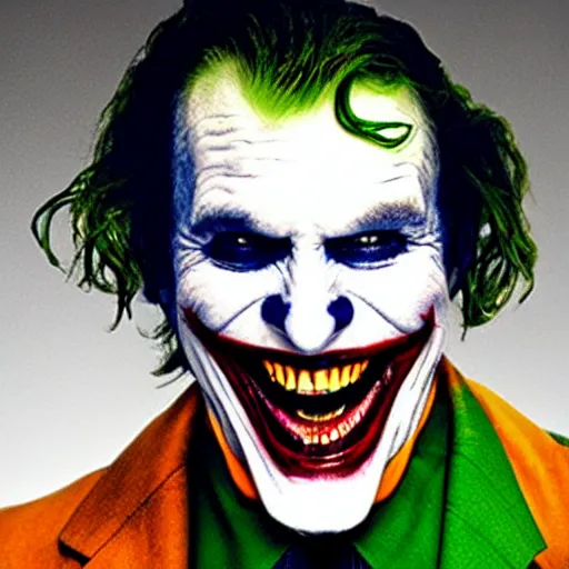 Image similar to martha stewart as the joker, movie still