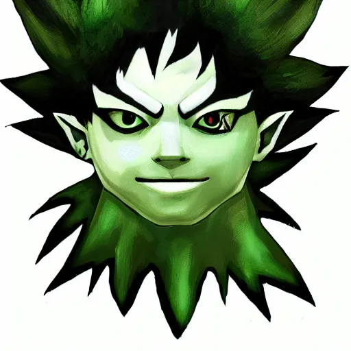 Image similar to Portrait of a Deku Spirit from Legend of Zelda