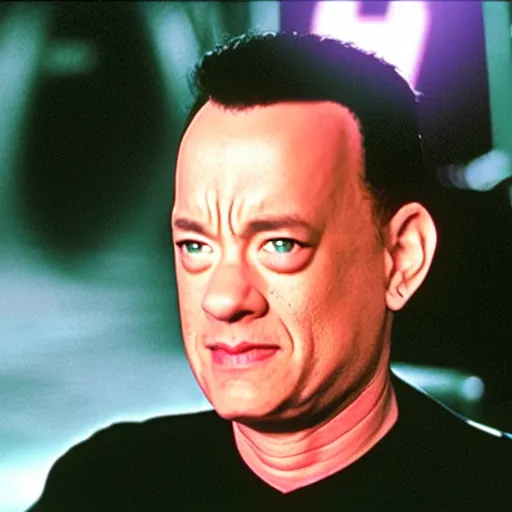 Image similar to tom hanks as batman in batman forever movie