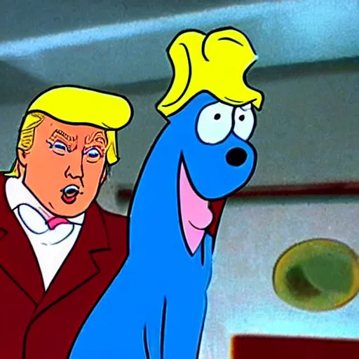 Image similar to Donald trump in Scooby Doo (1969)