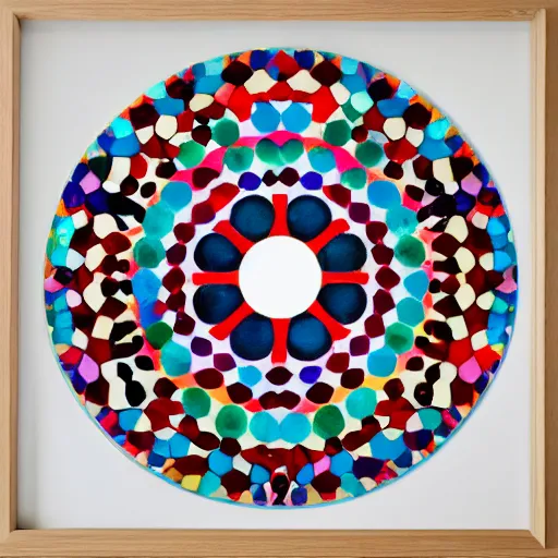 Image similar to fake damien hirst art