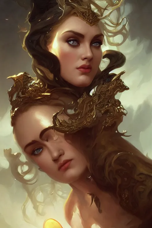 Prompt: adele, D&D, fantasy, intricate, cinematic lighting, highly detailed, beautiful, digital painting, artstation, masterpiece, concept art, smooth, sharp focus, illustration, art by Artgerm peter mohrbacher Greg Rutkowski and william-Adolphe Bouguereau