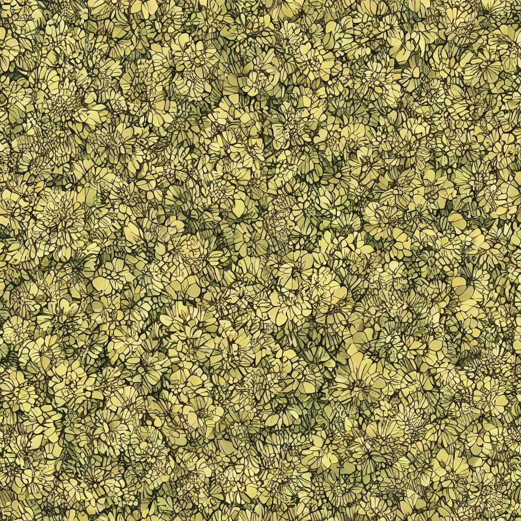 Prompt: seamless flower texture, 4k