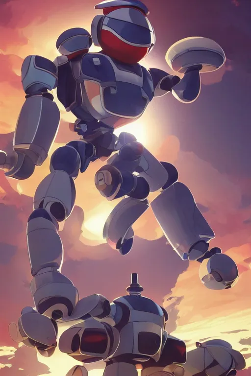 Image similar to metabots medabots medarotto medarot robot minimalist comics sharpen earth defense force tank, behance hd by jesper ejsing, by rhads, makoto shinkai and lois van baarle, ilya kuvshinov, rossdraws global illumination radiating a glowing aura ray tracing hdr