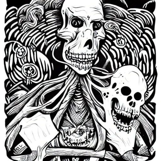 Prompt: mcbess illustration of vecna